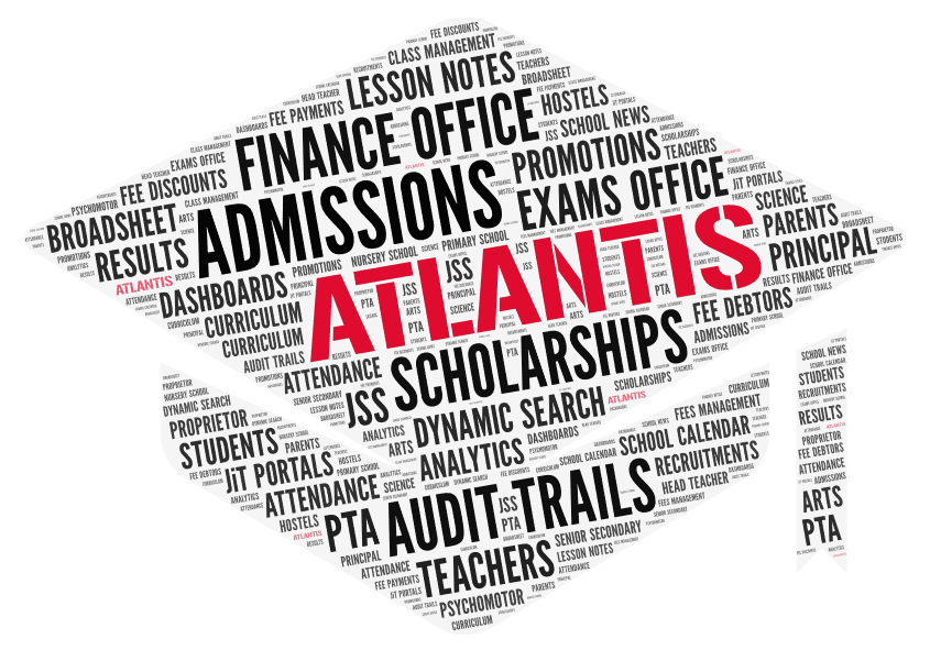 Atlantis SchoolManager tag cloud